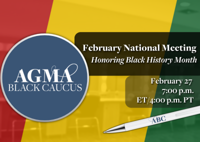 AGMA Black Caucus Announces February National Meeting