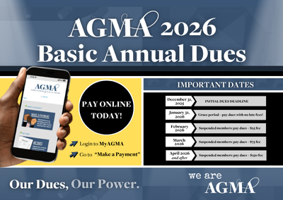 REMINDER: 2026 Basic Annual Dues Deadline December 31