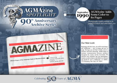 AGMAzine Archives: AGMAzine Adds Some Color to Its Pages in 1990
