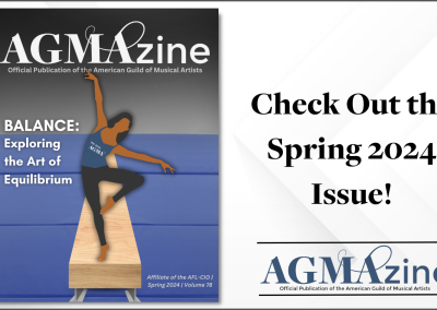 Happy Reading: The Spring 2024 Issue of AGMAzine is Here