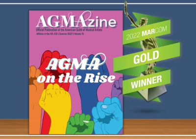 AGMAzine Wins Second Marcom Award