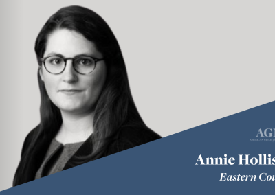 Annie Hollister Joins AGMA as Eastern Counsel
