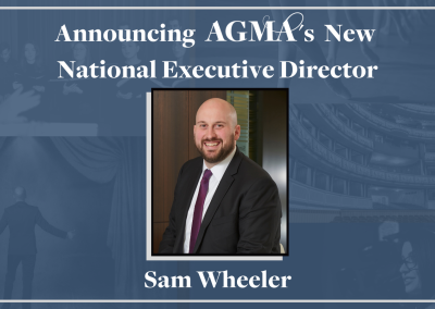 Announcing AGMA’s New National Executive Director