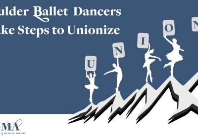 Dancers of Boulder Ballet Take Steps to Unionize