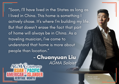 AAPI Heritage Month Spotlight: Opera Singer Chuanyuan Liu and His Path to Finding Home