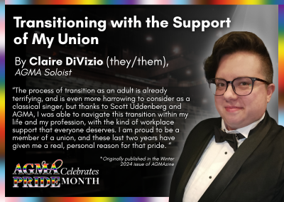 Pride Month Spotlight: Transitioning with the Support of My Union