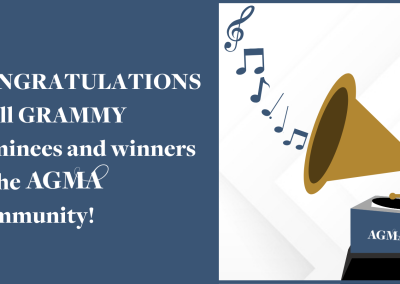 AGMA Congratulates GRAMMY Nominees and Winners
