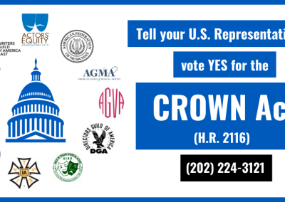 ACTION ALERT! Tell Your Reps: Pass the CROWN Act!