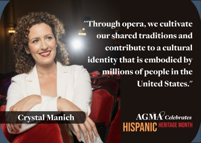 Crystal Manich: Honoring Shared Traditions with AGMA During Hispanic Heritage Month