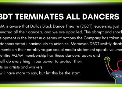 BREAKING: DBDT Terminates All Dancers
