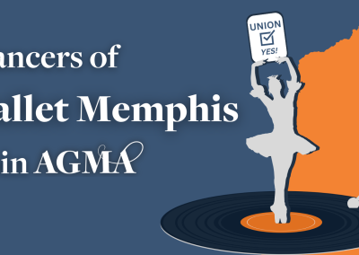 Dancers of Ballet Memphis Join AGMA