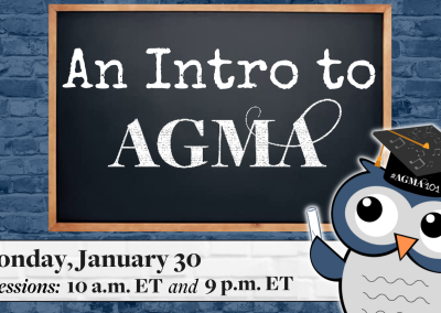 AGMA to Host Member Orientation and Informational Webinar on January 30