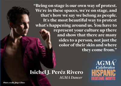 Hispanic Heritage Month: AGMA Dancer Isichel J. Peréz Rivero on Dance as a Form of Protest