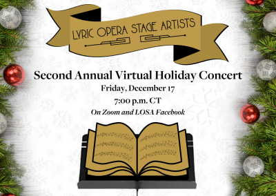LOSA Announces Virtual Holiday Concert