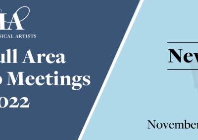 New England Area Membership Meeting Announced