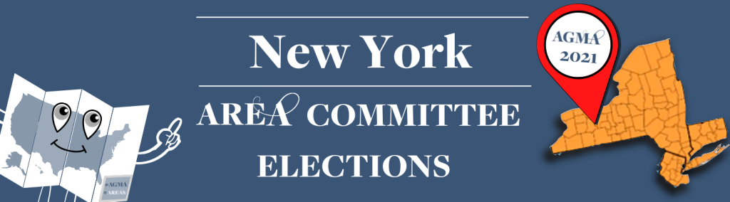 The New York Area will meet on Monday, November 8, at 6:30 p.m. ET.