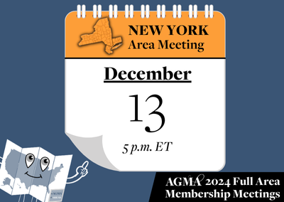 New York Area Meeting Scheduled for December 13