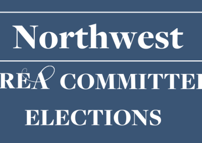 Special Meeting of the Northwest Area and Upcoming Area Election Announced