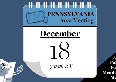 Pennsylvania Area Meeting on December 18