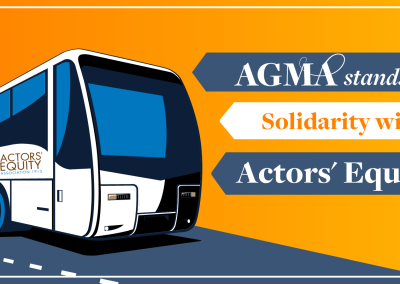 <strong>AGMA Stands in Solidarity with Actors’ Equity</strong>