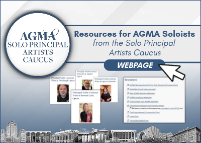 New Webpage: Resources for AGMA Soloists