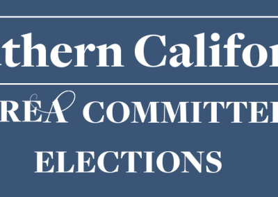 Special Meeting of SoCal Area and Upcoming Area Election