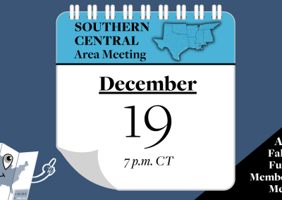 Southern Central Area Meeting on December 19