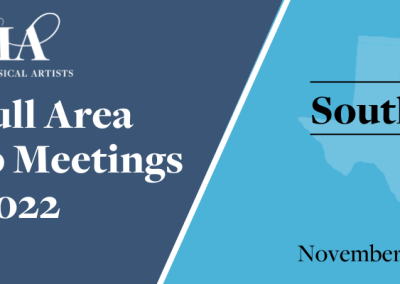 Southern Central Area Membership Meeting Announced
