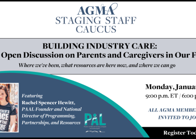 Staging Staff Caucus, PAAL Announce Open Discussion on Parents and Caregivers