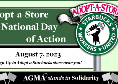 Support Starbucks Workers United: Adopt a Store