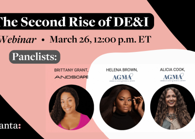 AGMA VP Helena Brown to Participate in DEI Panel Hosted by Savanta