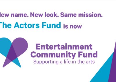 The Actors Fund Announces Name Change