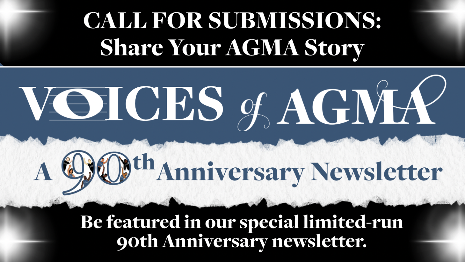Call for Submissions: AGMA’s 90th Anniversary Newsletter