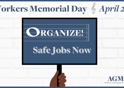 Workers Memorial Day is April 28